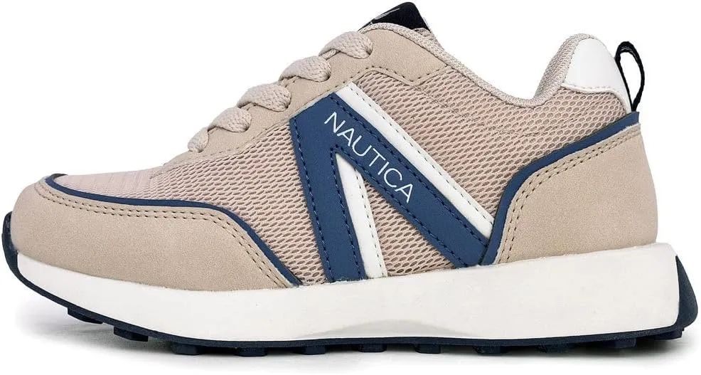 Nautica Kids Boys Casual Lace-Up Fashion Sneakers Oxford Comfortable Walking Shoe (Big Kid - Little Kid - Toddler)