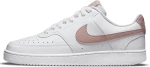 Nike Women's Court Vision Low Next Nature Shoes Sneaker, White/Pink Oxford, 5.5