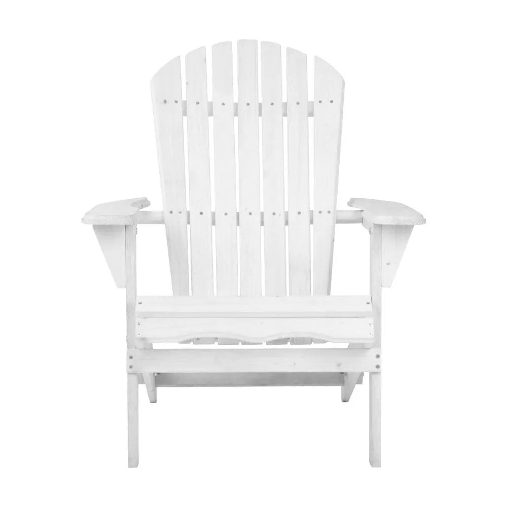Outdoor Furniture Adirondack Chairs Beach Chair Lounge Wooden Patio Garden