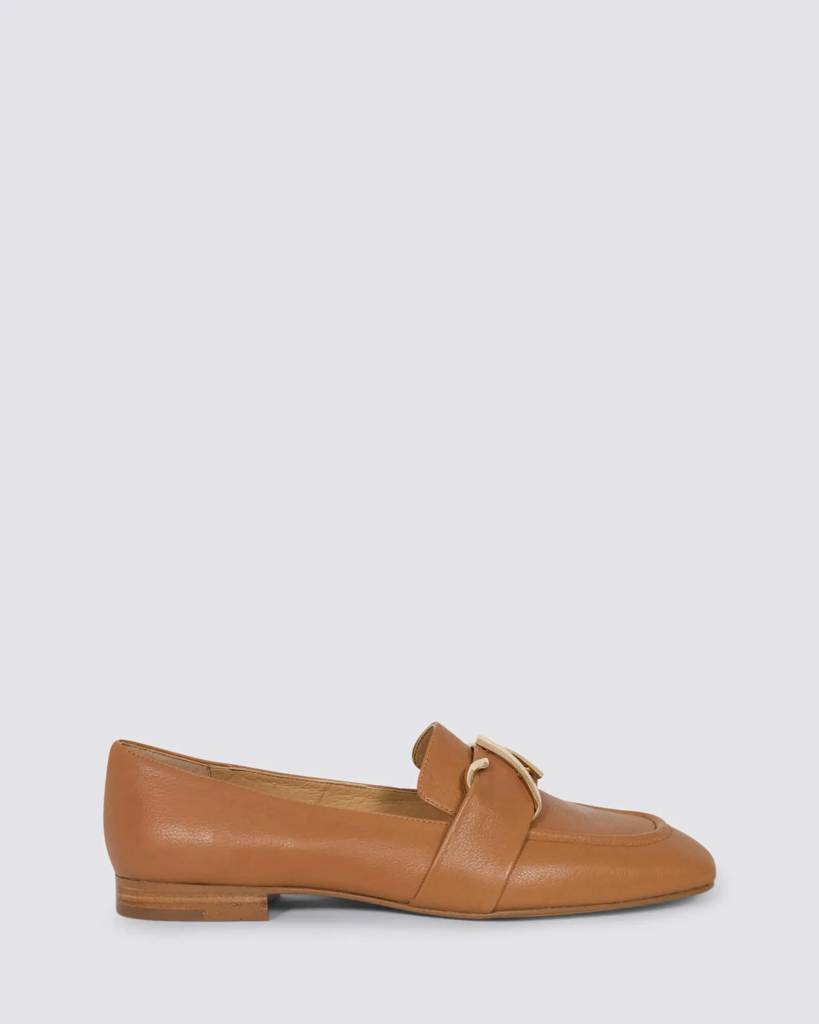 PAYDIE LOAFERS DARK TAN LEATHER