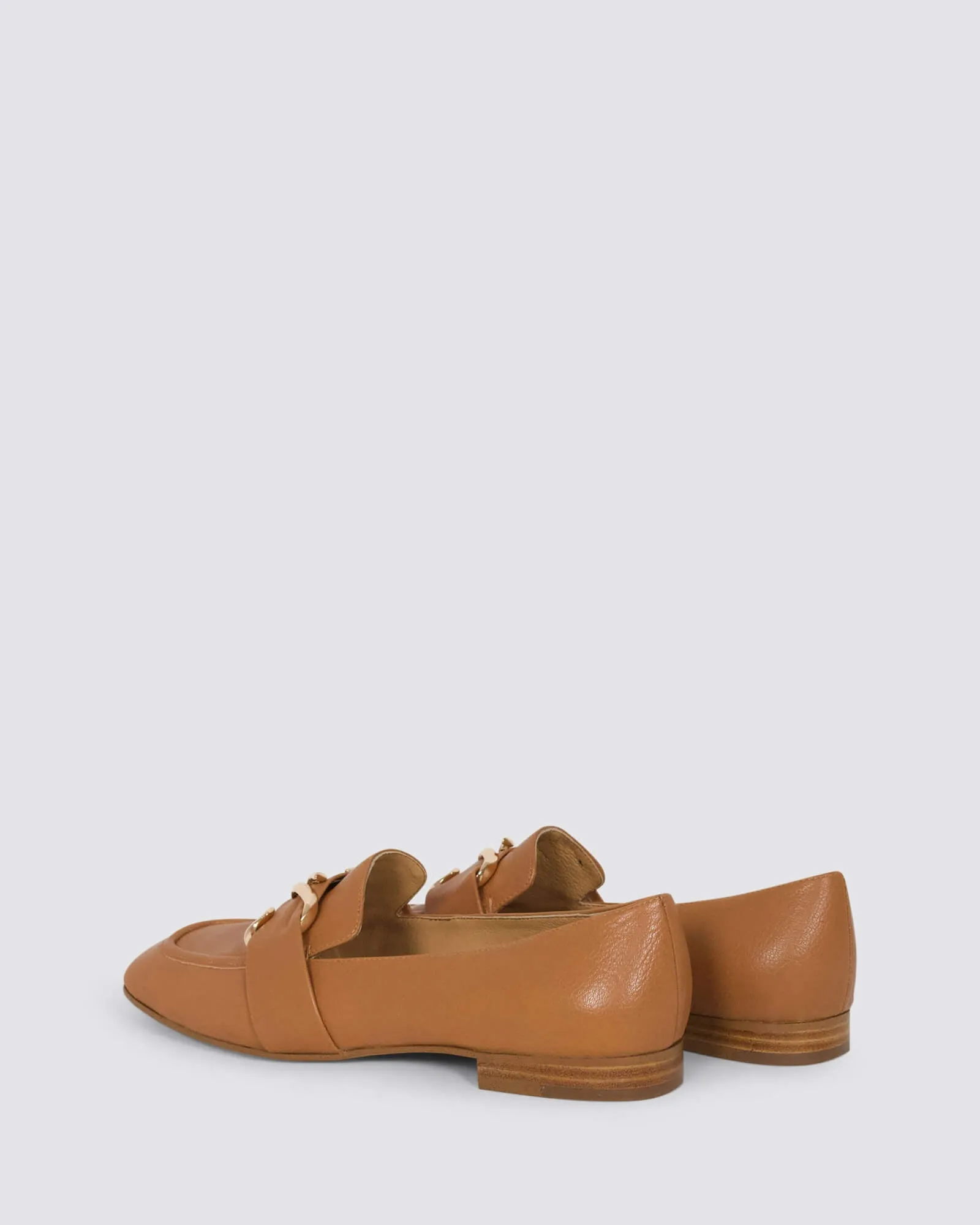 PAYDIE LOAFERS DARK TAN LEATHER