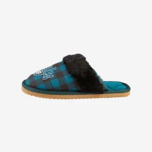 Philadelphia Eagles Womens Plaid Sherpa Mule Slipper