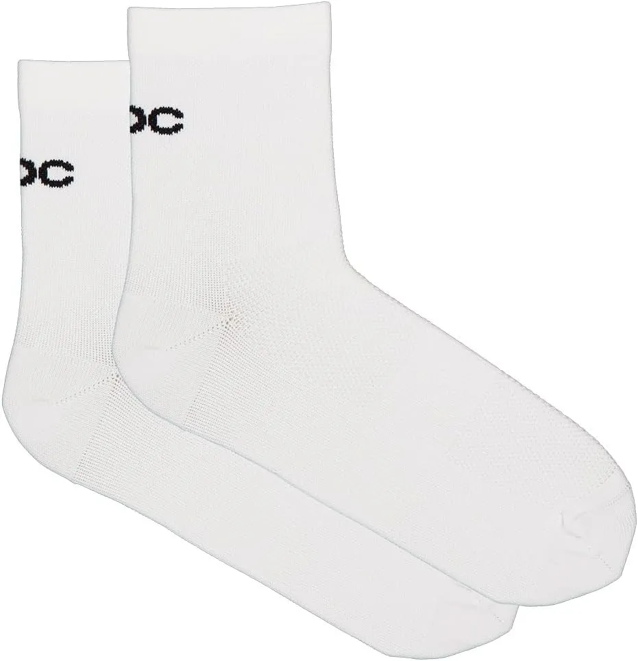 POC Sports Cadence Road Short Socks - Hydrogen White - Medium