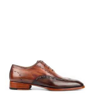 Polished Leather Handmade Oxford Shoes
