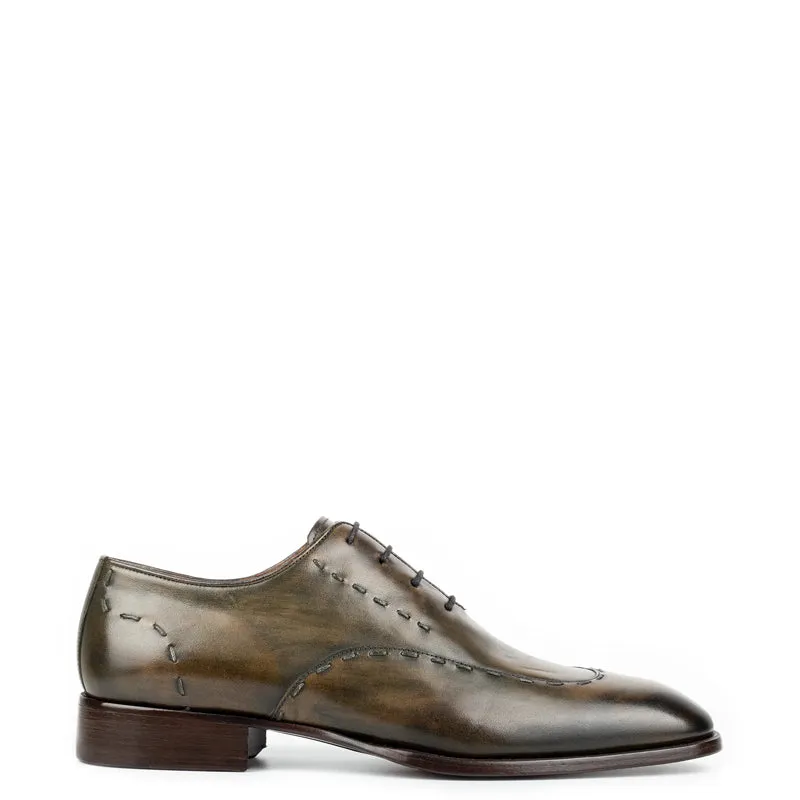 Polished Leather Handmade Oxford Shoes