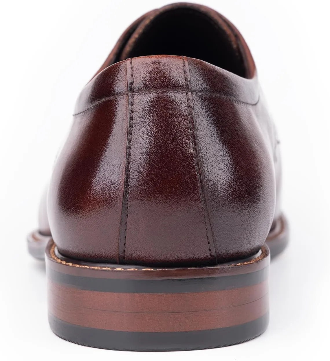Premium Men's Genuine Leather Oxford Dress Shoes - Handcrafted Formal Business Lace-Up Shoes for Office & Professional Occasions