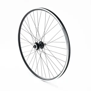 Rear Wheel 700c Hybrid Freewheel Bk D/Wall QR Disc Ready