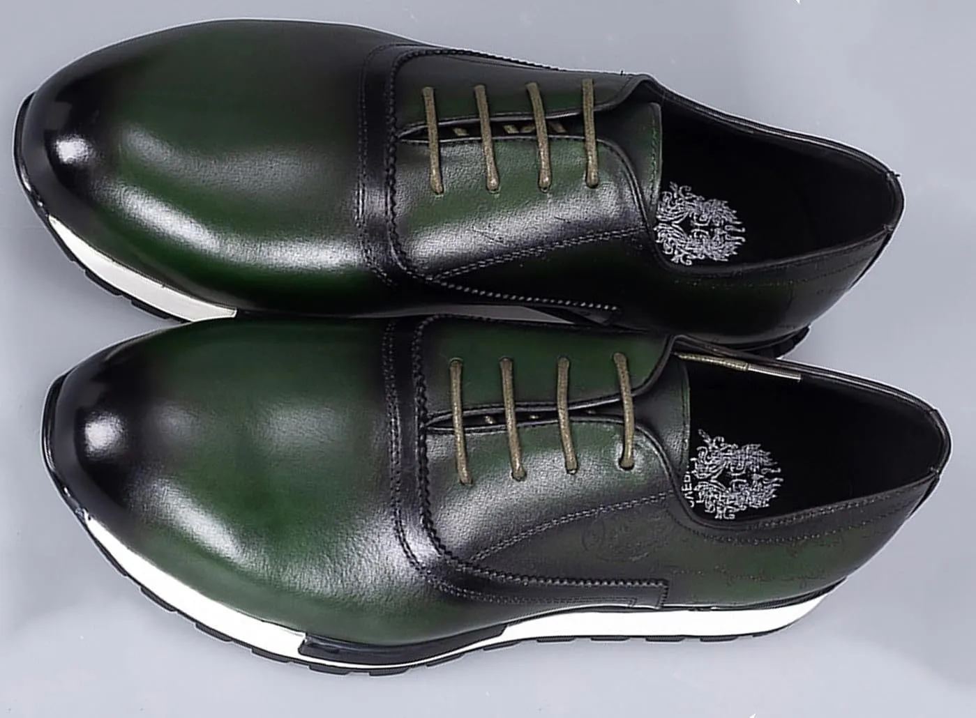 Santimon Men's Genuine Leather Wingtip Oxford Dress Shoes - Classic Brogue Business Formal Shoes for Wedding, Office- Comfortable Cushioned Insole
