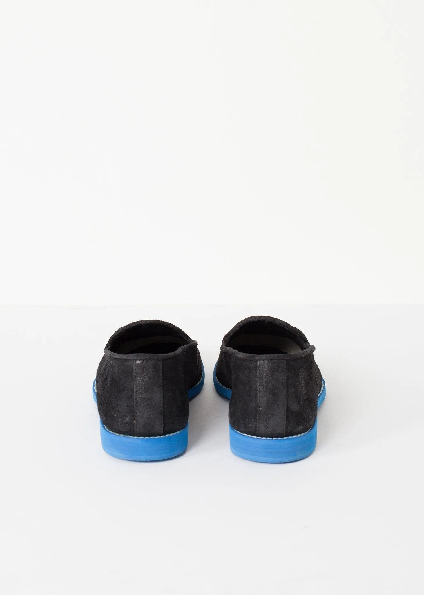 Savings-packed Loafers Suede Easy-to-use Black/Blue -