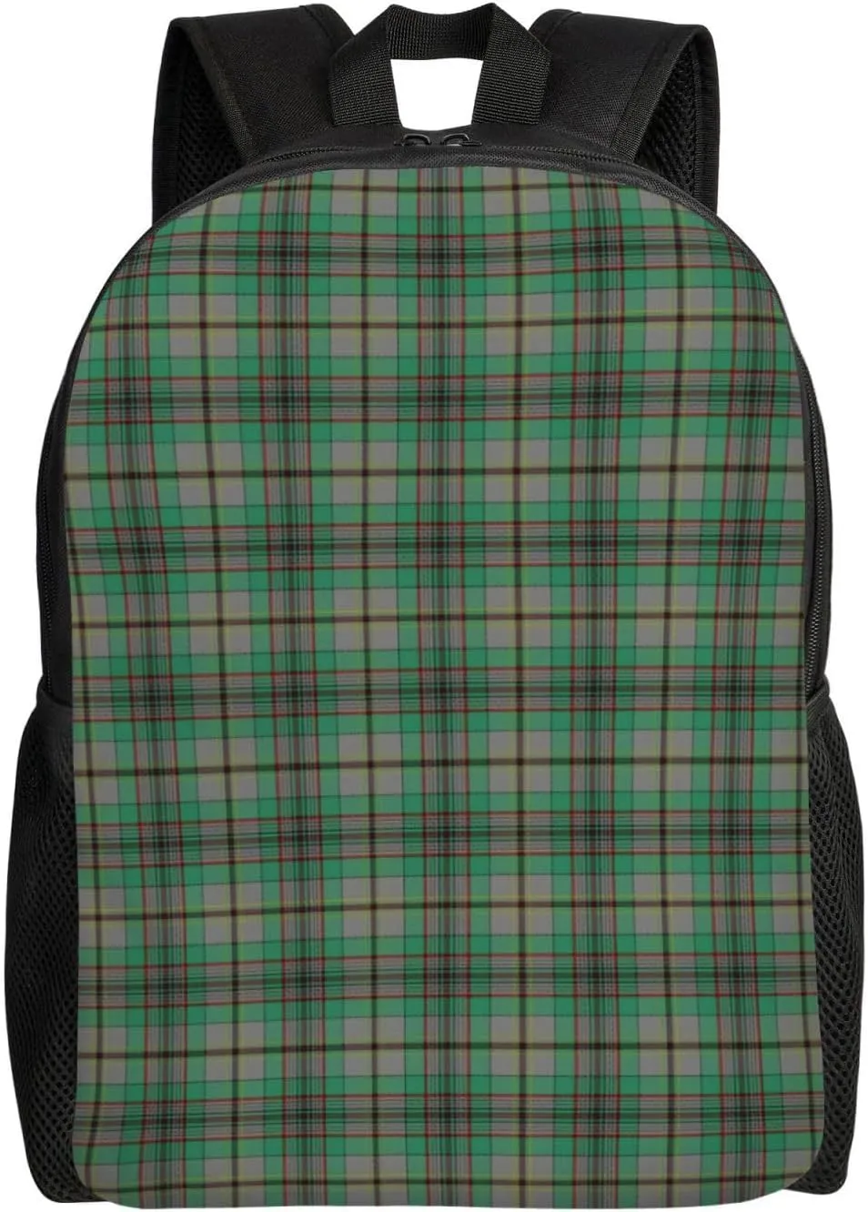 Scottish Clan Craig Tartan Plaid Minimalist Laptop Backpack – Waterproof Business Travel Bag, Breathable Design, Modern Work & Leisure