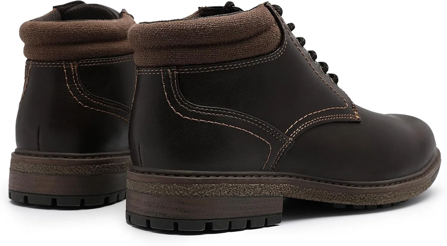 shoeslocker Men's Casual Boots Ankle Boots for Men Dress Loafer Classic Shoes for men With Waterproof Slip Resistant