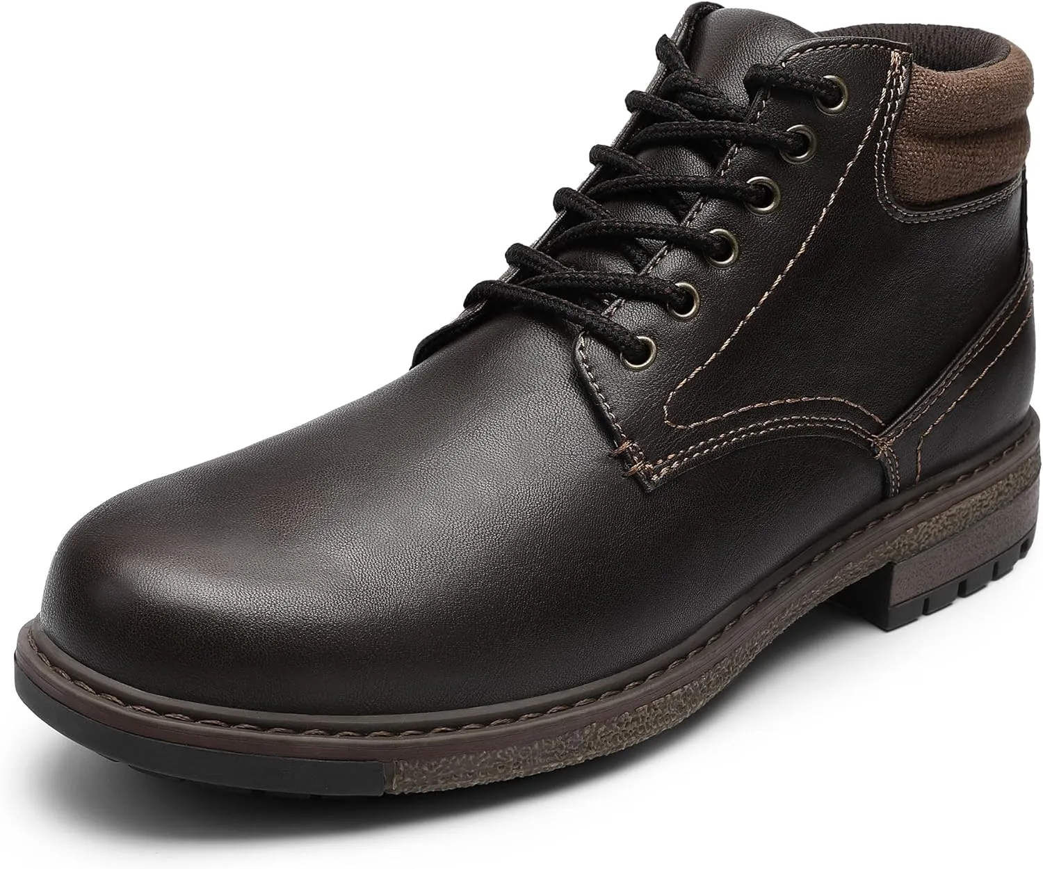 shoeslocker Men's Casual Boots Ankle Boots for Men Dress Loafer Classic Shoes for men With Waterproof Slip Resistant