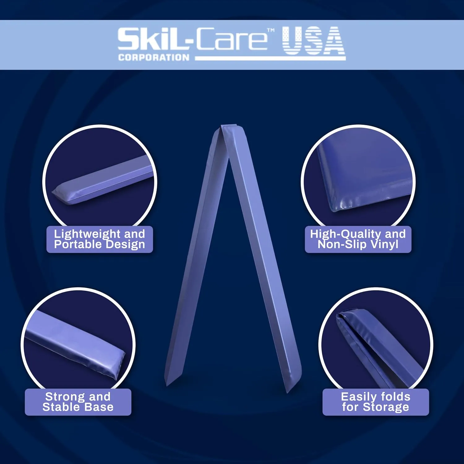 Skil-Care Balance and Stability Board, Balance Beam, Stability Cushion, Rehabilitation Balance Devices