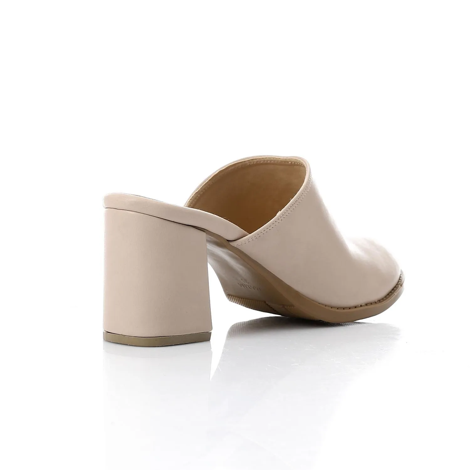 Slip-On Block Heel Sandal