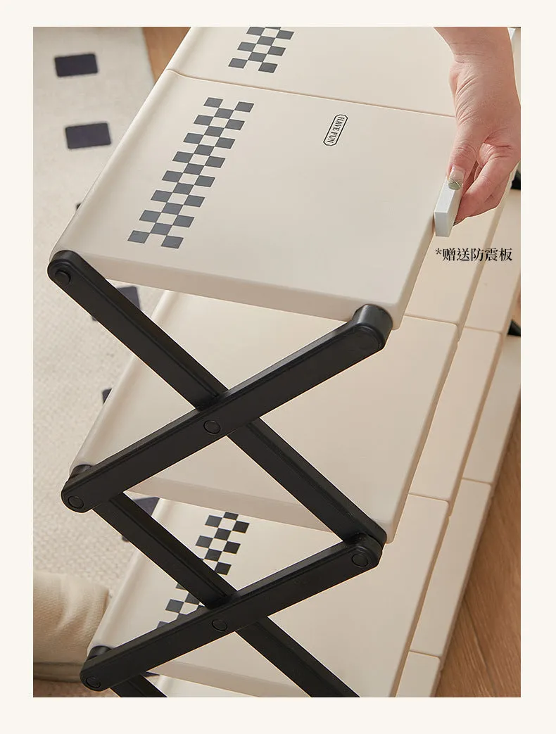 Space Saving Foldable Shoe Rack