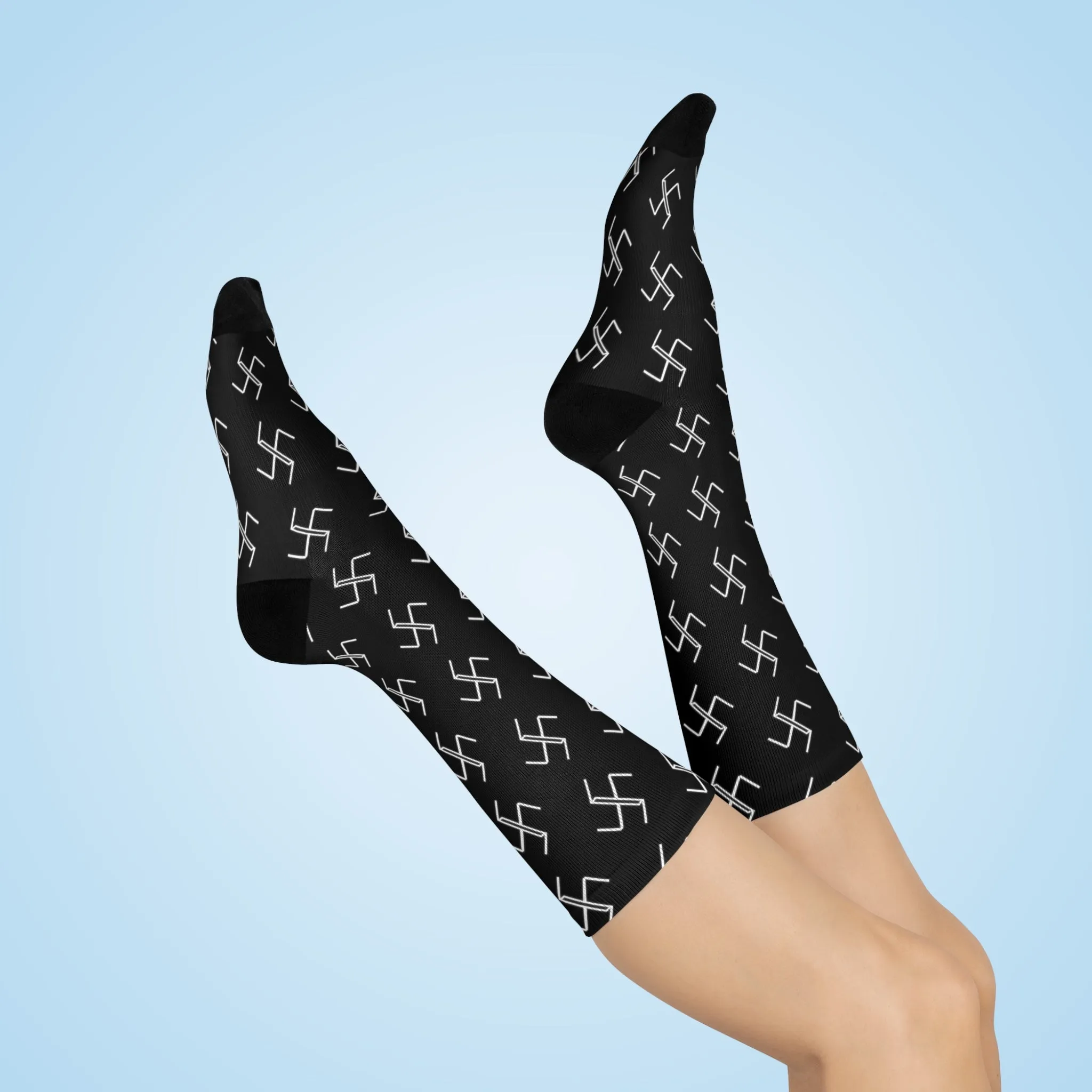 SWASTIXA Cushioned Crew Socks
