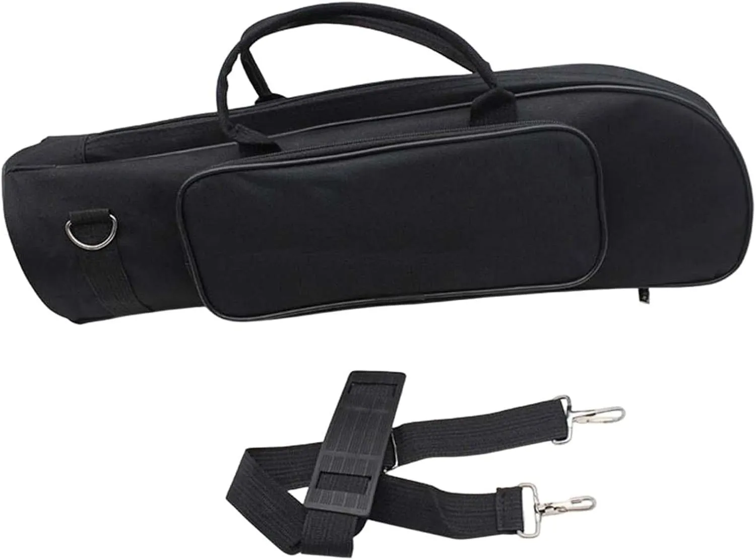 Travel Trumpet Carry Gig Bag Protective Adjustable Shoudler Strap Lightweight Oxford Cloth Widen Carry Handle
