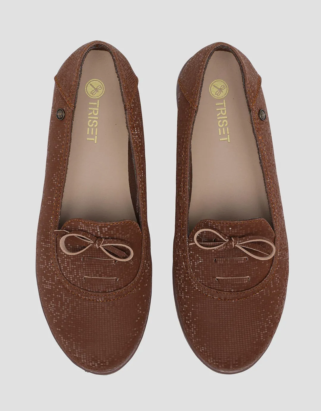 Triset Pita Sepatu Loafer Wanita