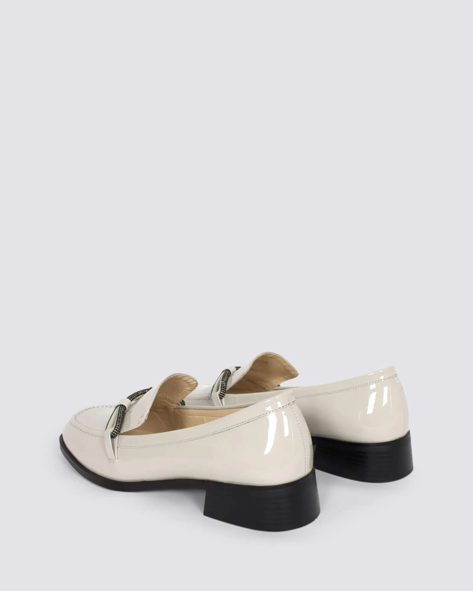 VANESSA LOAFERS MUSHROOM PATENT