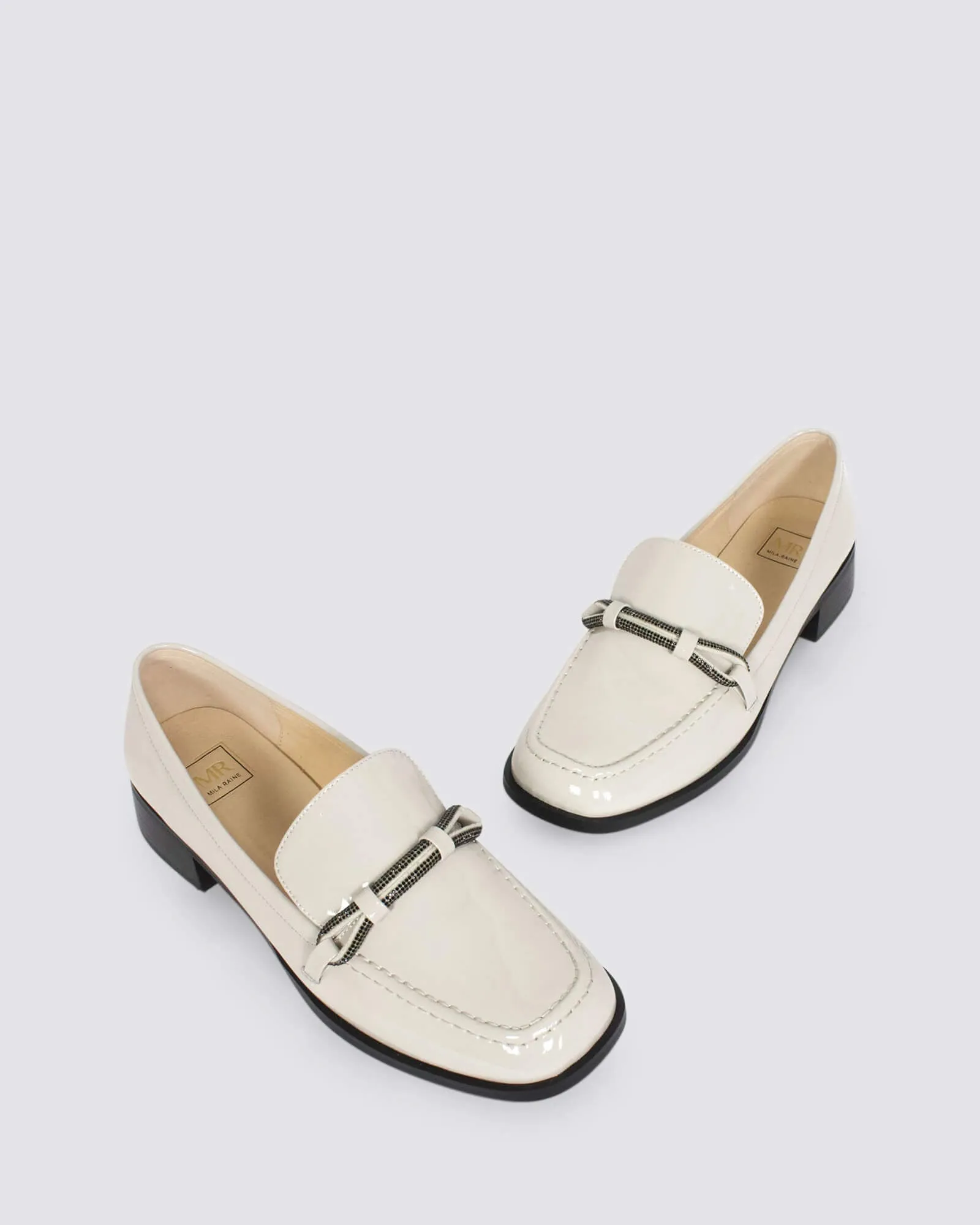 VANESSA LOAFERS MUSHROOM PATENT