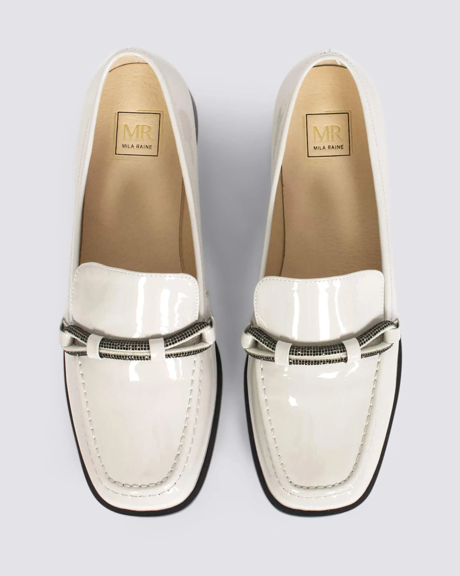 VANESSA LOAFERS MUSHROOM PATENT