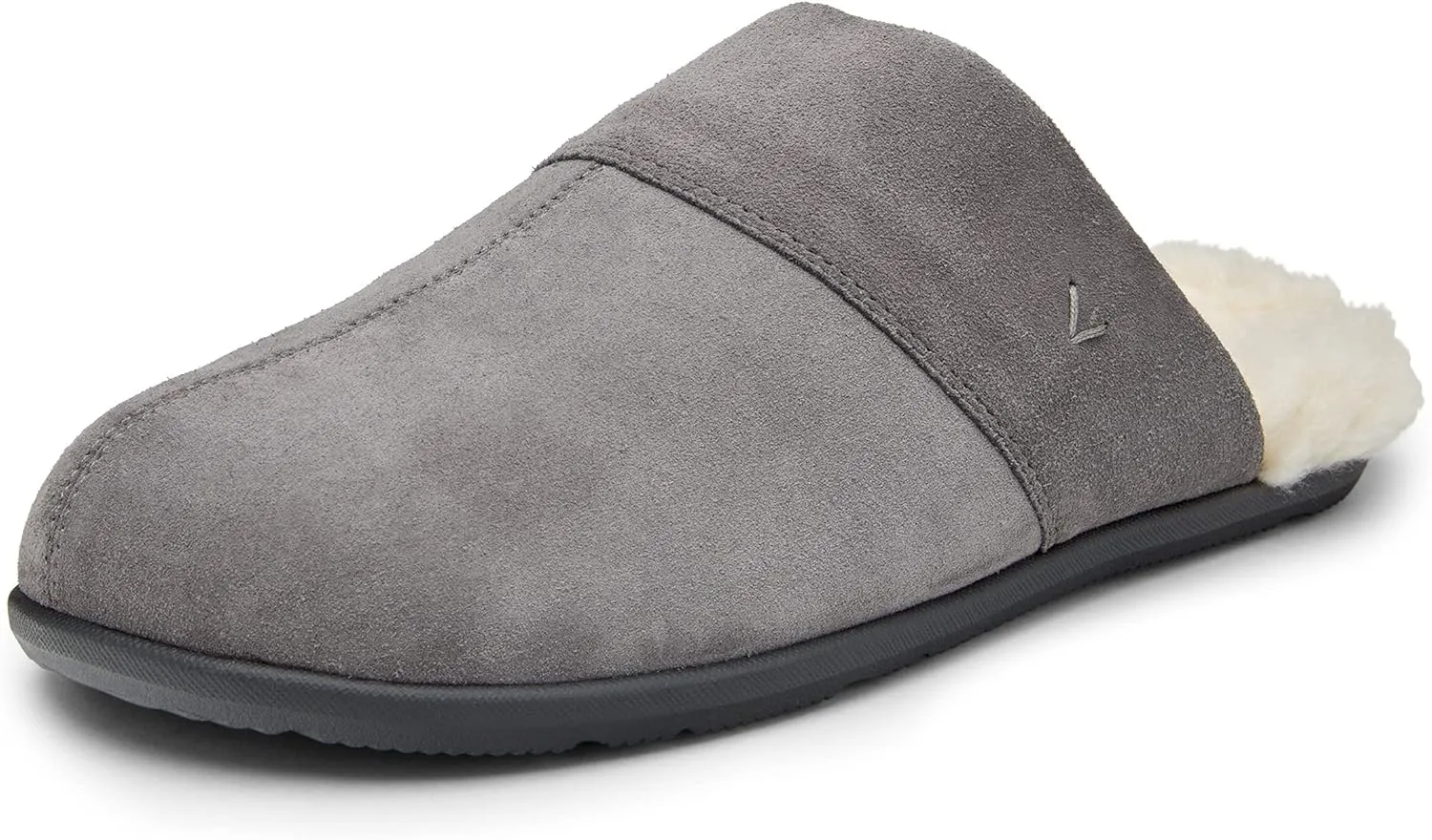 Vionic Men's Bridges Alfons Mule Sipper- Comfortable Spa House Slippers That Includes an Orthotic Insole and Cushioned Outsole for Arch Support, Soft House Shoes for Men