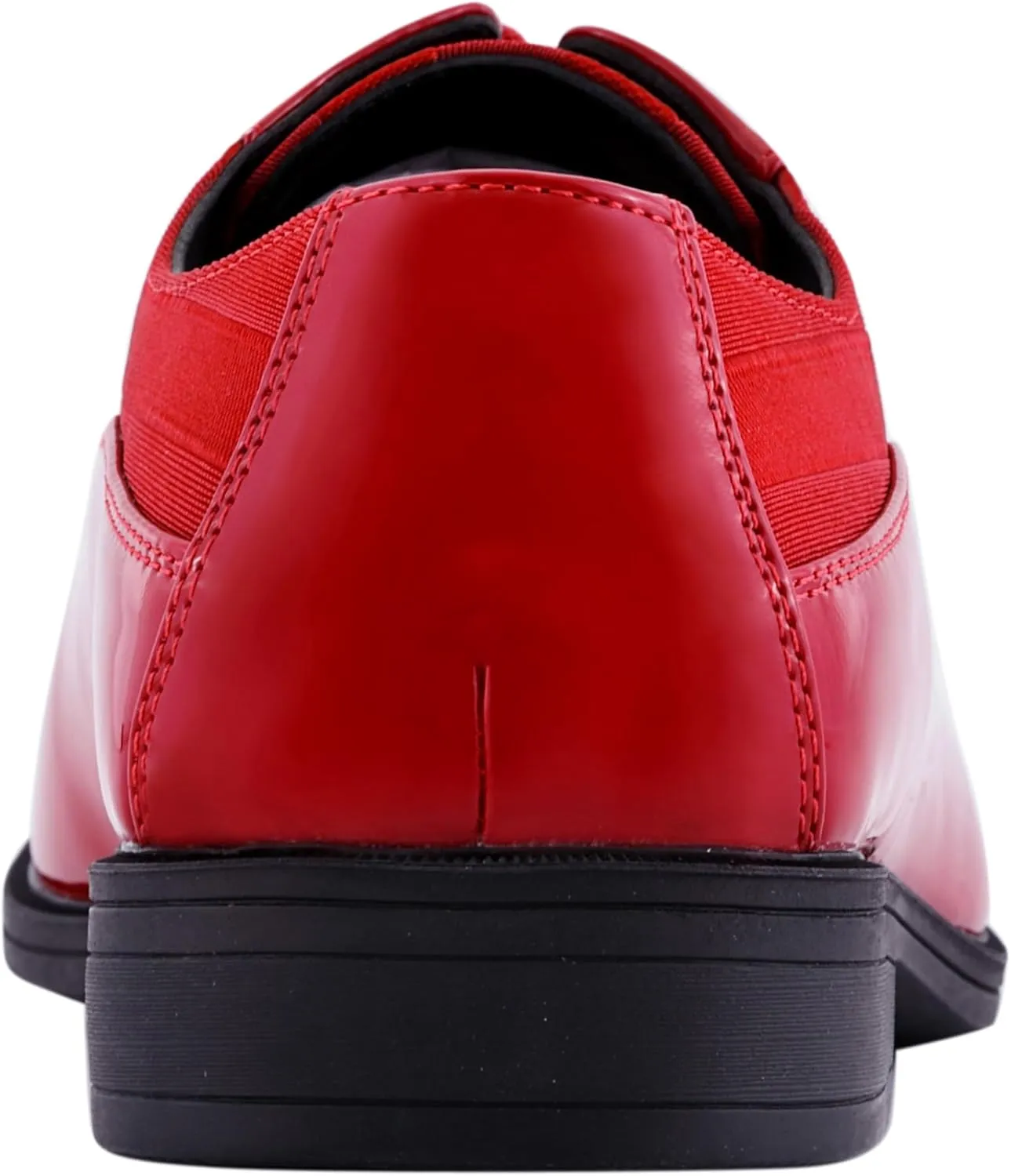 Viotti 179, Casual Dress Oxford Shoes for Men, Satin Striped Lace-Ups, Men's Business Casual Leather & Satin Shoe, for All Formal Occasions