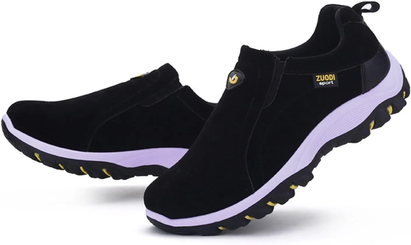Walking Shoes For Men Slip-On Loafer Trekking Shoes Work Sneakers Waterproof Sneakers Hiking Sneakers Work Shoes