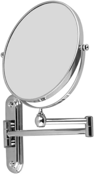 Wall Mounted Makeup Mirror Extending Folding Double Side Cosmetic Bathroom Make Up Shaving Mirror(10x Magnifying)