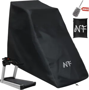 Waterproof Treadmill Cover for Outdoor & Indoor Protection - One-Sizes-Fits-All Protective Dustproof Covers for Garage Running Equipment & Commercial Exercise Machine - 600D Oxford Quality