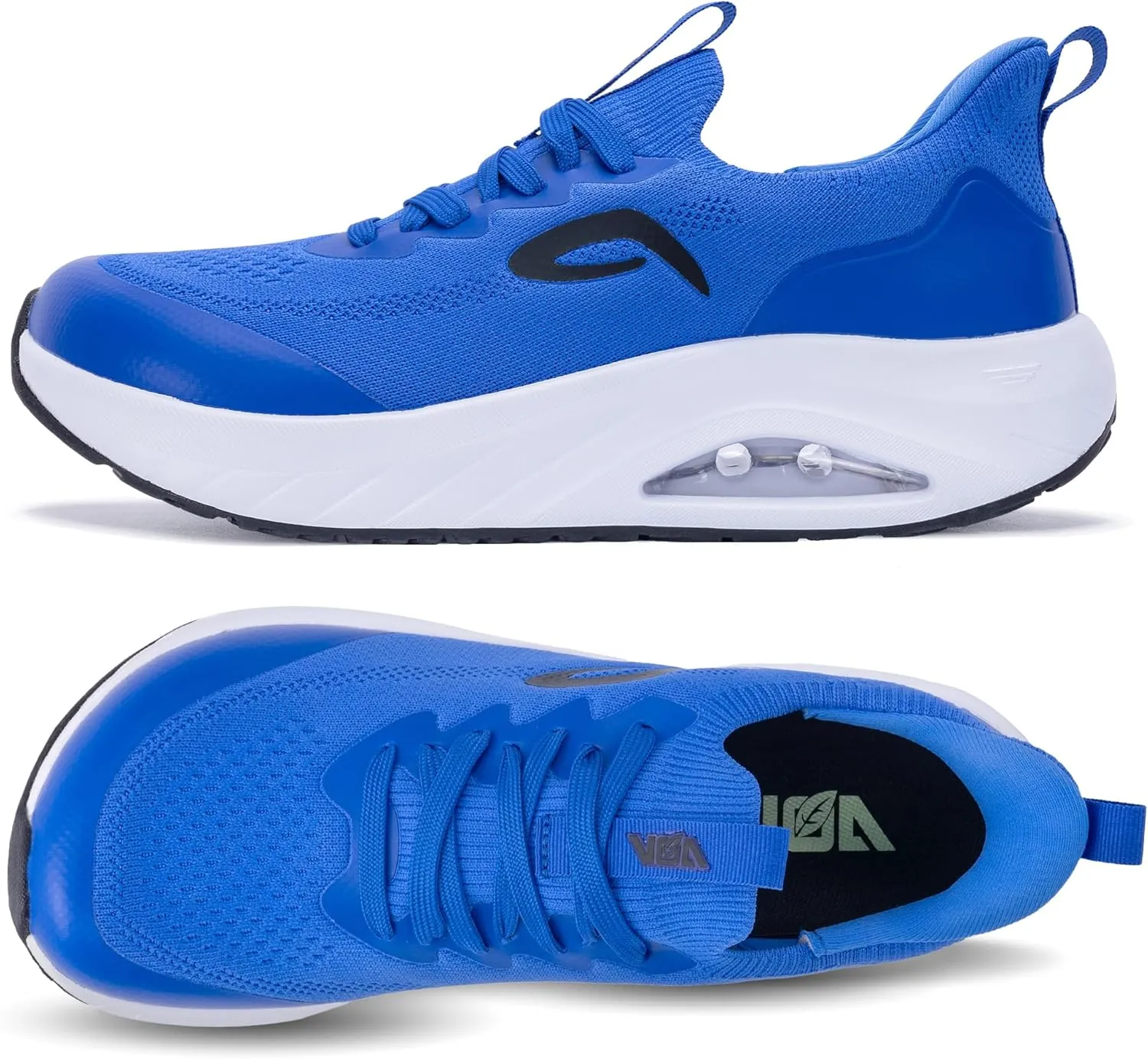 Wide Toe Box Arch Support Walking Shoes for Men | Orthotic Plantar Fasciitis Tennis Sneakers | Slip On Athletic Running Shoes