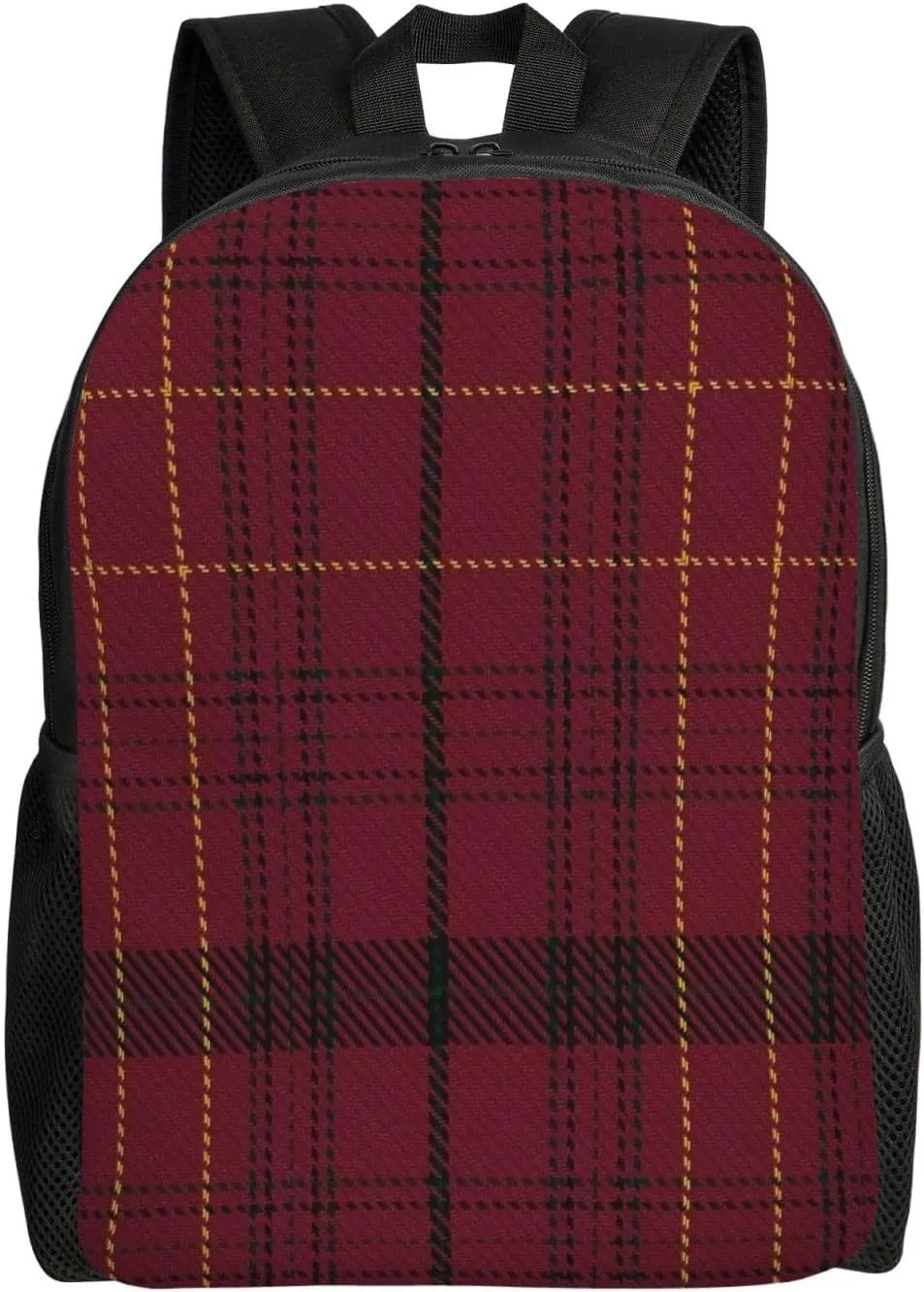 Williams Of Wales Clan Family Tartan Minimalist Laptop Backpack – Waterproof Business Travel Bag, Breathable Design, Modern Work & Leisure