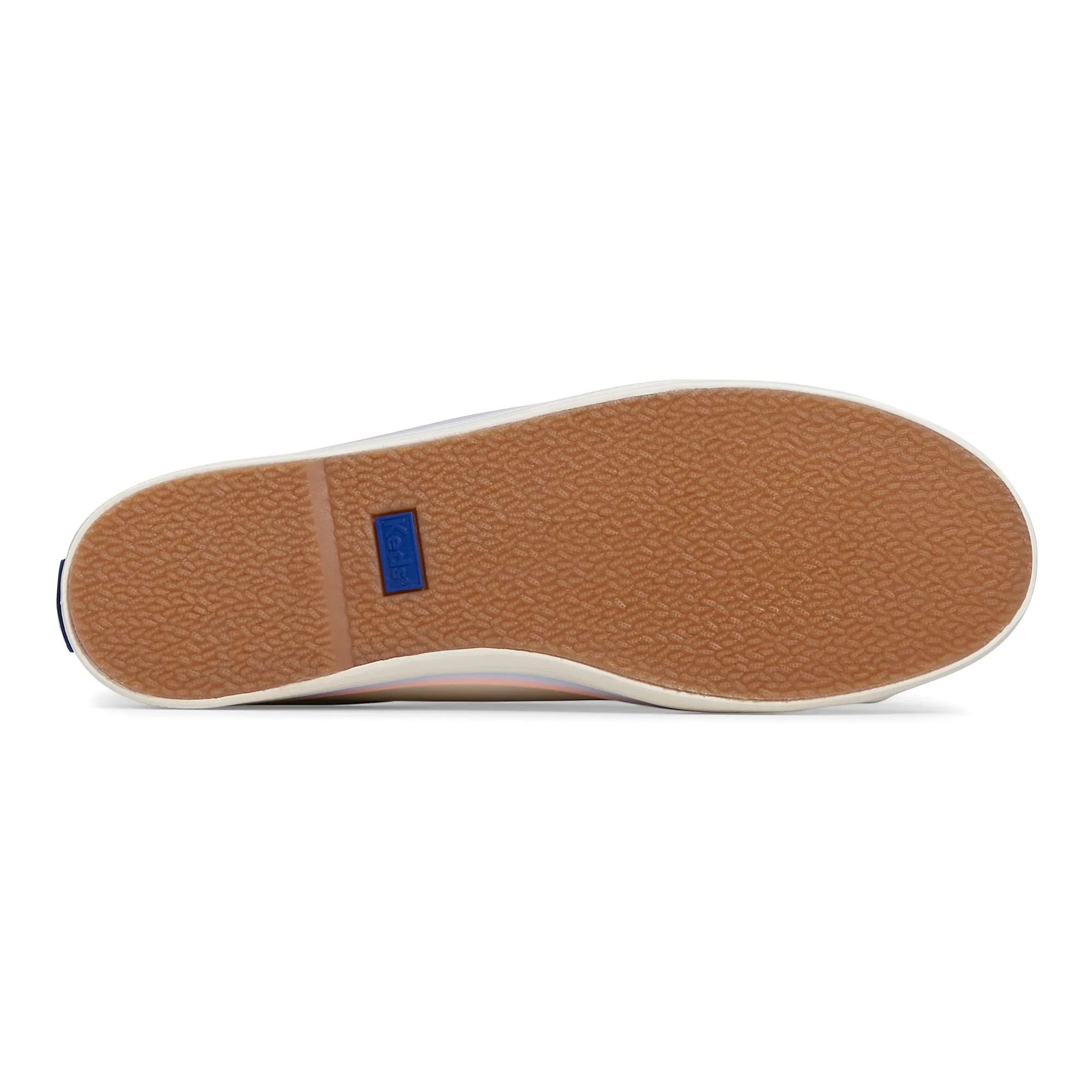 Women's Kickstart Mule Leather Foxing Stripe Egret/Multi