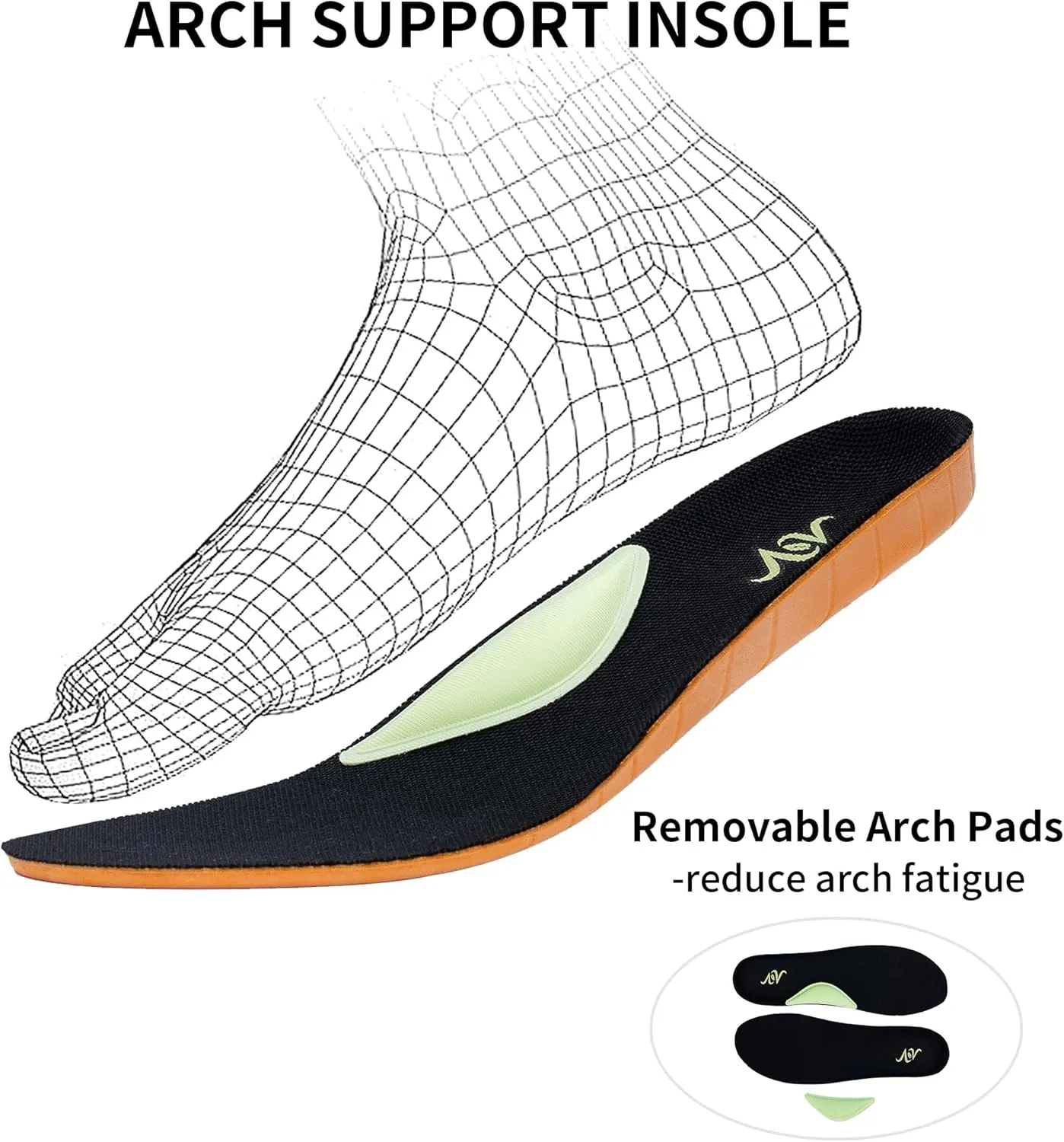 Women's Walking Shoes with Arch Support Orthotic Sneakers for Plantar Fasciitis Heel and Foot Pain Relief Tennis BlueRed Size 7.5