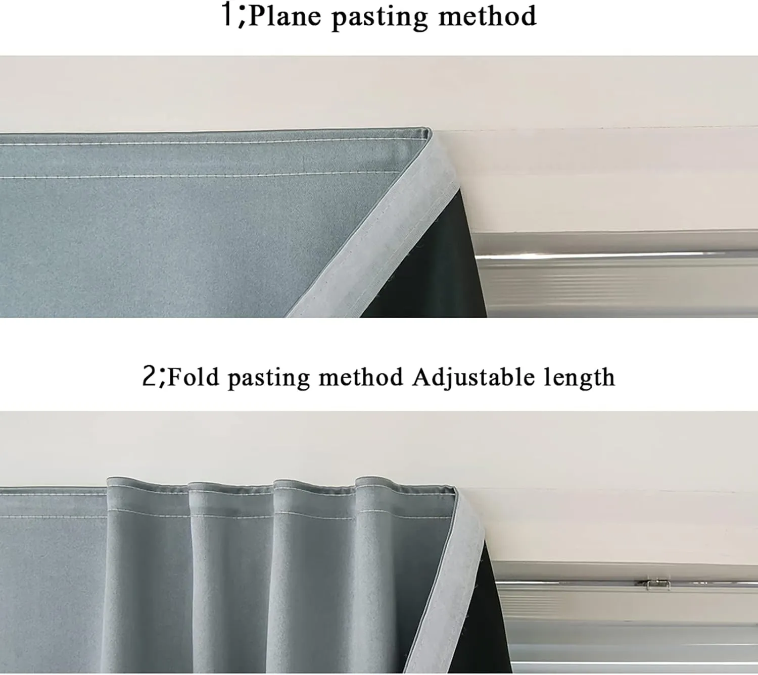 XISUNYA Autohesion Curtains, Camo Window Curtain Panel, Militaristic Digital Camouflage Blue Print Adjustable Temporary Blackout Shades,35W x63L Inch, for Nursery,Children Kids Bedroom or Travel Use